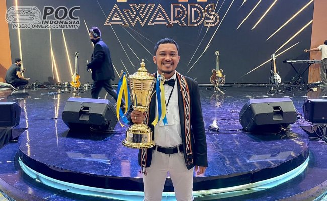 Berkat Prestasi Juara Nasional Dragrace Tim, Bayu Ahmad Terima IMI Award 2023