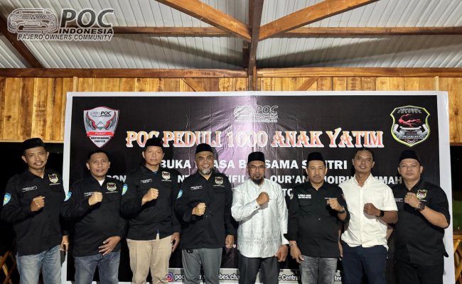 POC Indonesia Peduli 1000 Anak Yatim, Serentak di 10 Chapter se-Indonesia